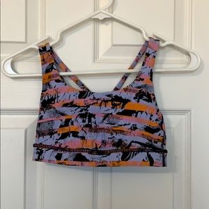 Lululemon Printed Bra - size 4